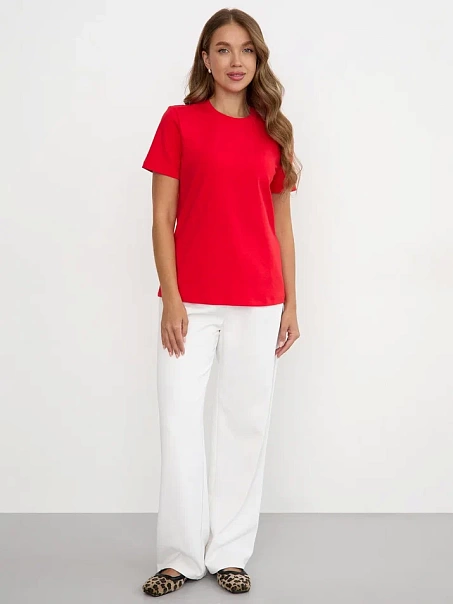 Футболка SLIM, красная