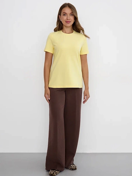 Футболка SLIM, жёлтая