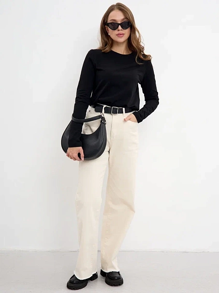 Лонгслив BASE, черный