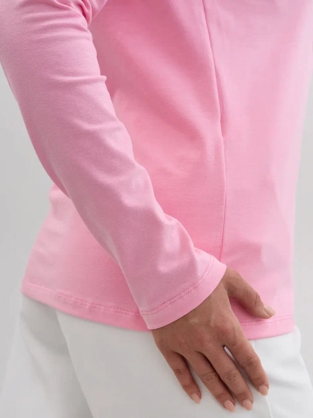 Лонгслив BASE, розовый