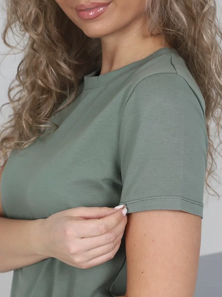 Футболка SLIM, оливковая