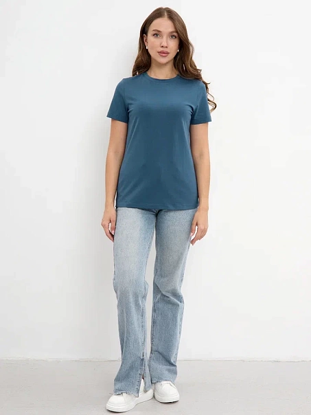 Футболка SLIM, синяя