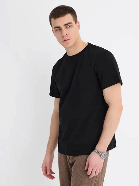 Мужская футболка, черная