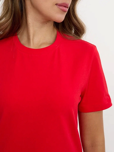 Футболка SLIM, красная