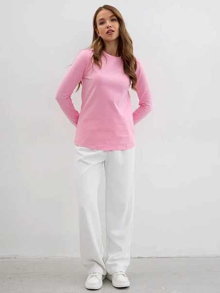 Лонгслив BASE, розовый