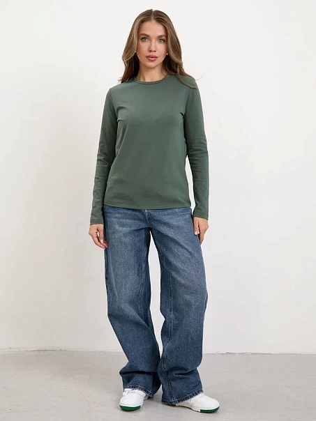 Лонгслив BASE, хаки