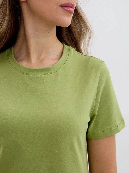 Футболка SLIM, травяная