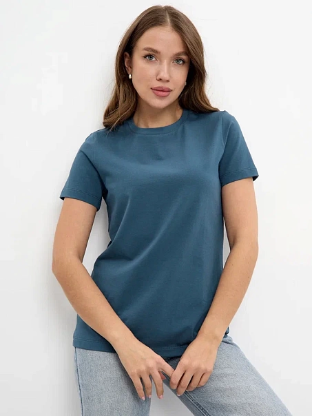 Футболка SLIM, синяя