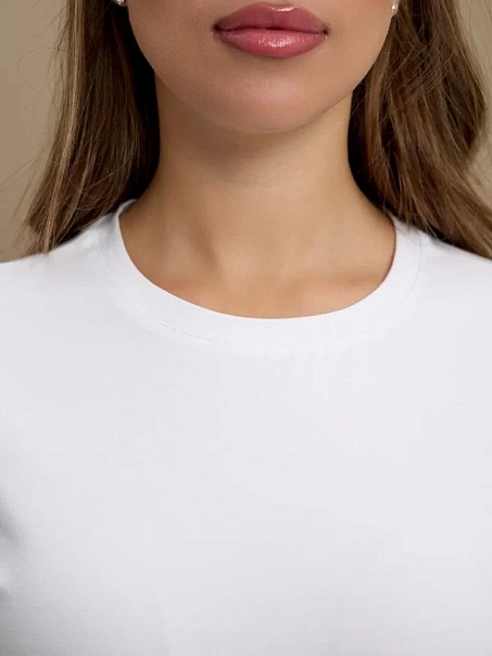 Лонгслив BASE, белый